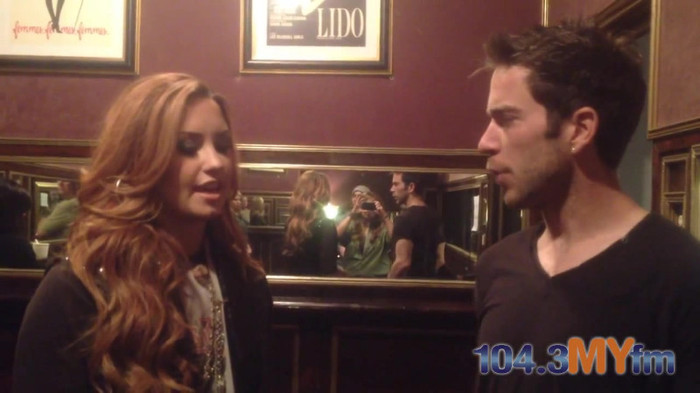 1043 MYfm\'s Ty Bentli with Demi Lovato in LA 0773