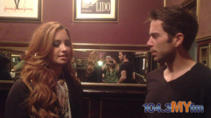 1043 MYfm\'s Ty Bentli with Demi Lovato in LA 0779