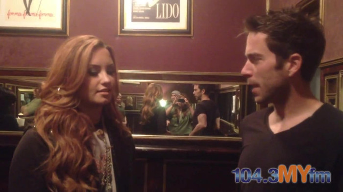 1043 MYfm\'s Ty Bentli with Demi Lovato in LA 0783