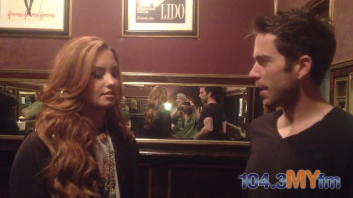 1043 MYfm\'s Ty Bentli with Demi Lovato in LA 0784