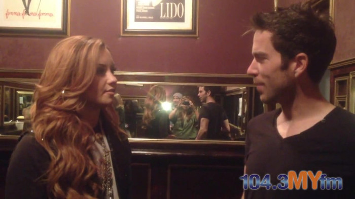 1043 MYfm\'s Ty Bentli with Demi Lovato in LA 0839