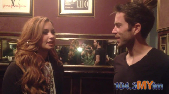 1043 MYfm\'s Ty Bentli with Demi Lovato in LA 0862