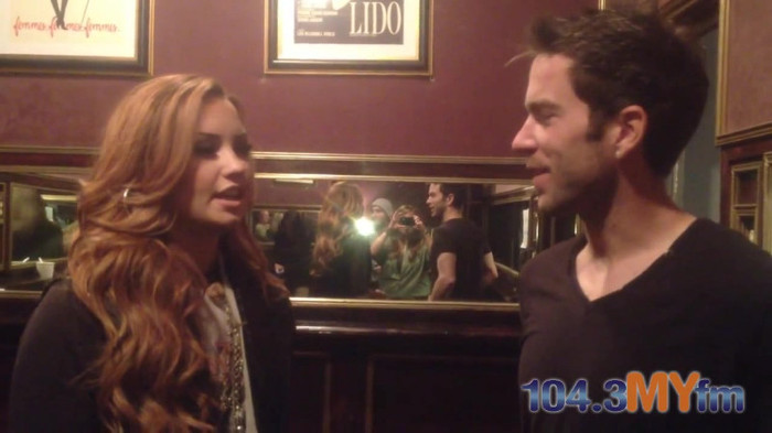 1043 MYfm\'s Ty Bentli with Demi Lovato in LA 0863