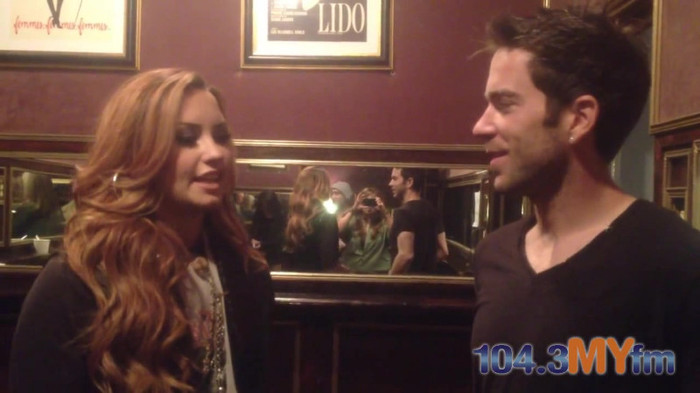 1043 MYfm\'s Ty Bentli with Demi Lovato in LA 0871