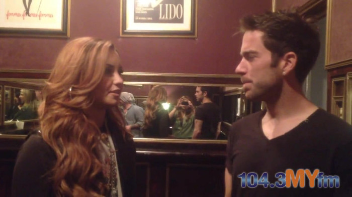 1043 MYfm\'s Ty Bentli with Demi Lovato in LA 0971 - Demi - 1043 MYfm Ty Bentli Part oo1