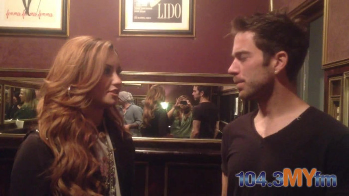 1043 MYfm\'s Ty Bentli with Demi Lovato in LA 0980 - Demi - 1043 MYfm Ty Bentli Part oo1