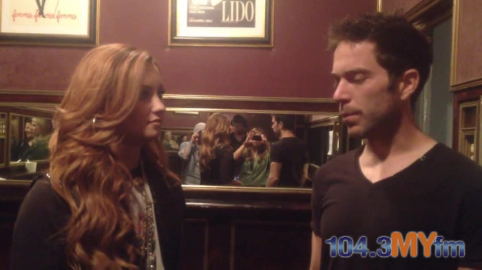 1043 MYfm\'s Ty Bentli with Demi Lovato in LA 1086