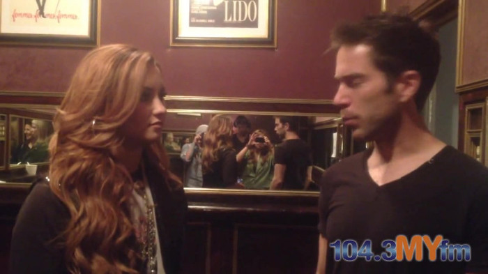1043 MYfm\'s Ty Bentli with Demi Lovato in LA 1094