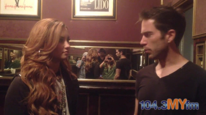 1043 MYfm\'s Ty Bentli with Demi Lovato in LA 1096
