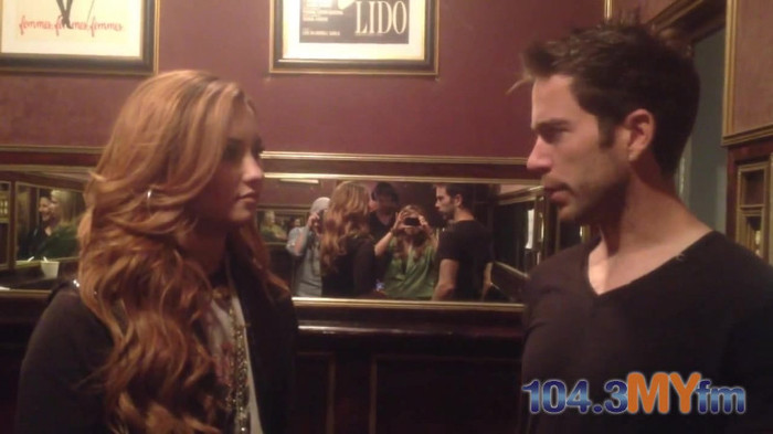 1043 MYfm\'s Ty Bentli with Demi Lovato in LA 1100