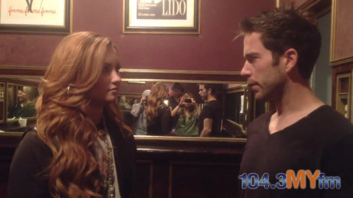 1043 MYfm\'s Ty Bentli with Demi Lovato in LA 1107