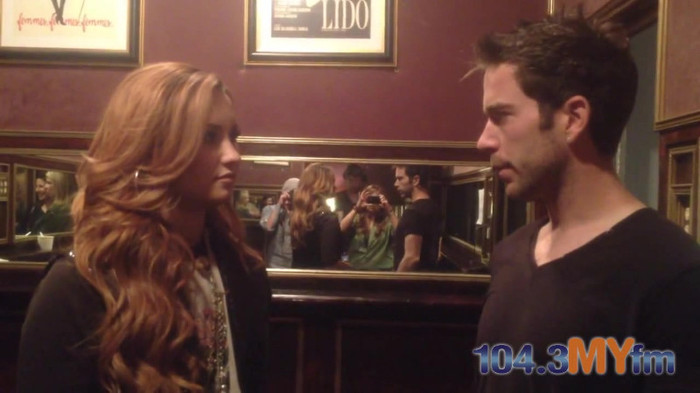 1043 MYfm\'s Ty Bentli with Demi Lovato in LA 1109