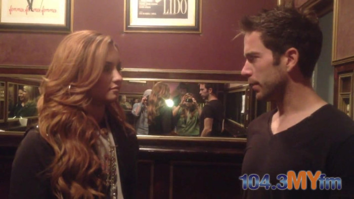 1043 MYfm\'s Ty Bentli with Demi Lovato in LA 1120