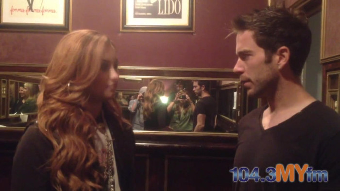 1043 MYfm\'s Ty Bentli with Demi Lovato in LA 1136
