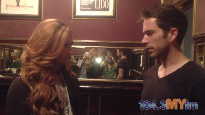 1043 MYfm\'s Ty Bentli with Demi Lovato in LA 1143