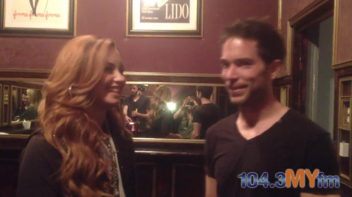 1043 MYfm\'s Ty Bentli with Demi Lovato in LA 1389