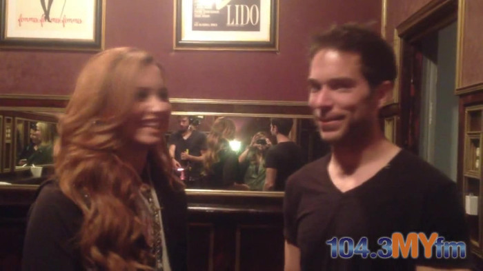 1043 MYfm\'s Ty Bentli with Demi Lovato in LA 1391