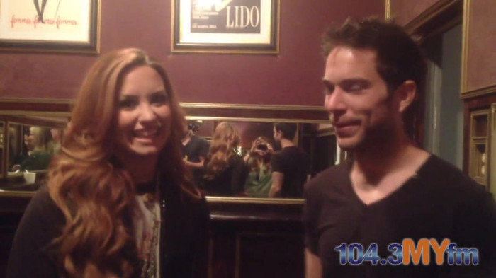 1043 MYfm\'s Ty Bentli with Demi Lovato in LA 1404