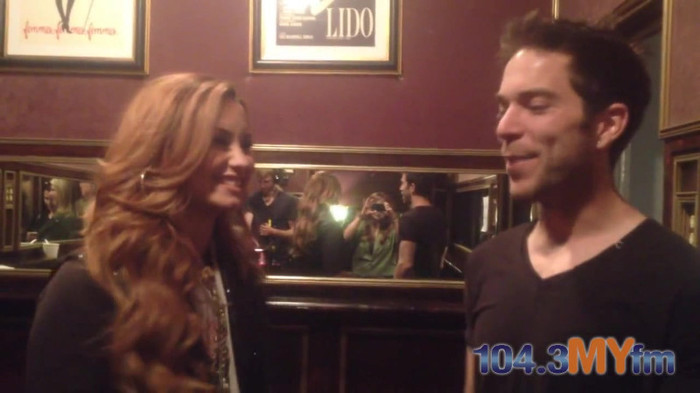 1043 MYfm\'s Ty Bentli with Demi Lovato in LA 1425