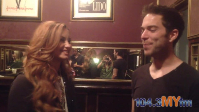 1043 MYfm\'s Ty Bentli with Demi Lovato in LA 1426