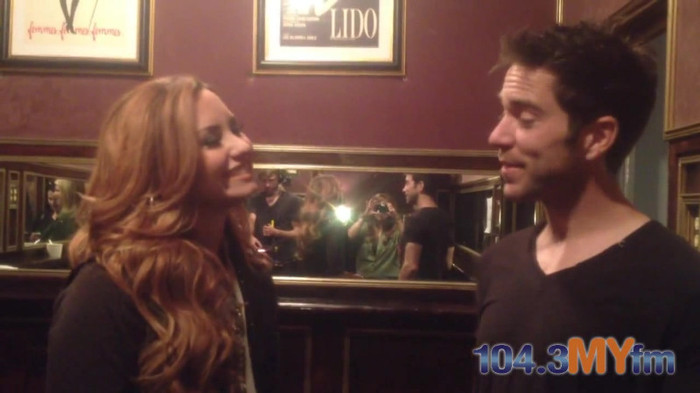 1043 MYfm\'s Ty Bentli with Demi Lovato in LA 1450