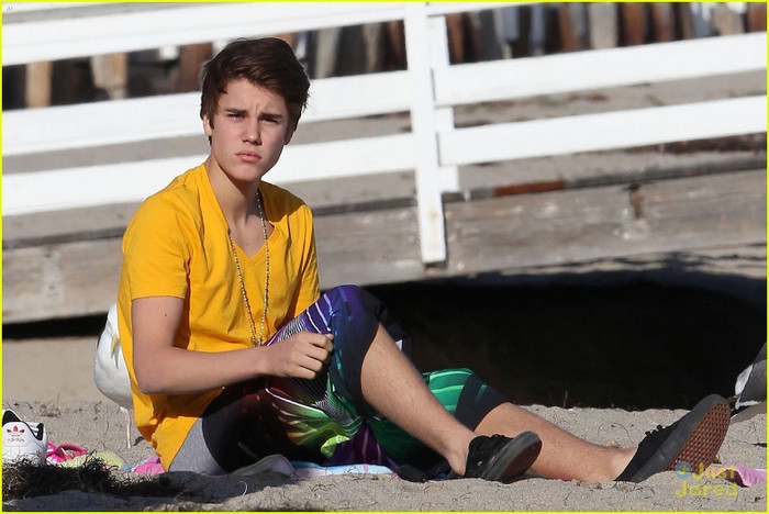 6 - Jelena at Malibu Beach---19 February 2012