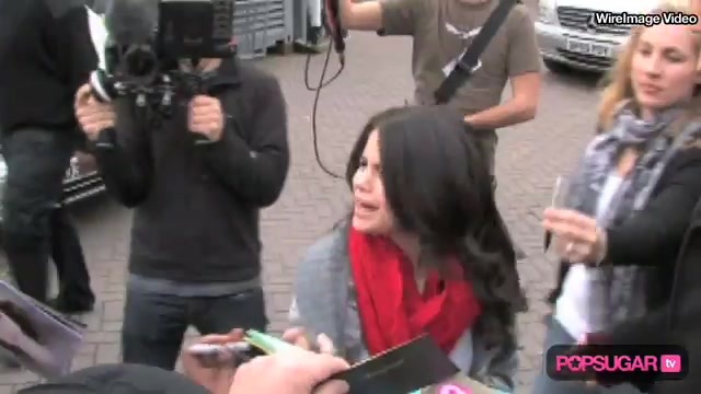 Selena Gomez in London for Fans & Fashion 156