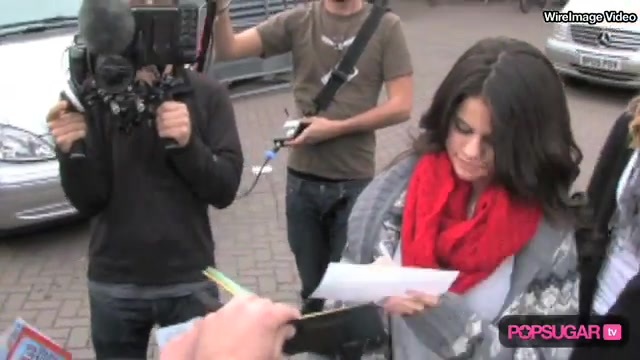 Selena Gomez in London for Fans & Fashion 235