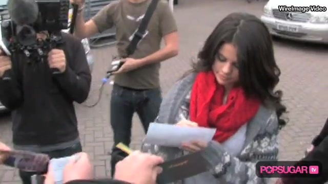 Selena Gomez in London for Fans & Fashion 253
