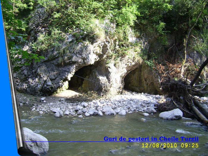 36.Guri de pesteri in Cheile Turzii