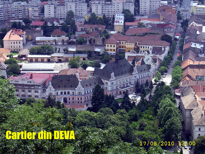 210. Orasul Deva vazut de pe Dealul Cetatuii - Fascinanta Romanie - 4