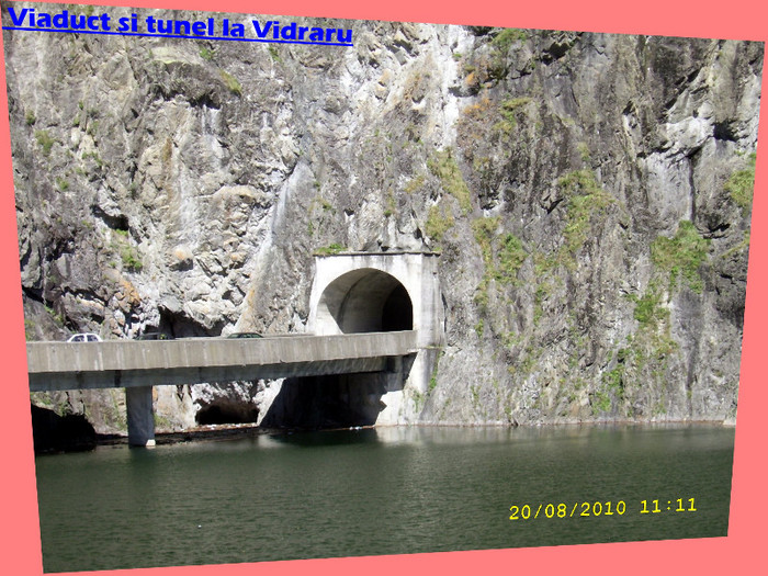 454. Tunel si viaduct pe Lacul Vidraru - Fascinanta Romanie - 4