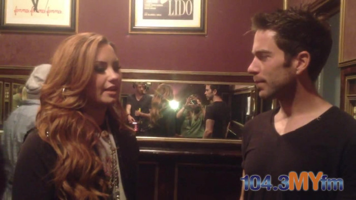 1043 MYfm\'s Ty Bentli with Demi Lovato in LA 1564 1043 MYfm\'s Ty Bentli with Demi Lovato in LA 1564