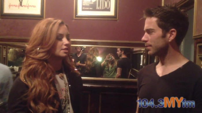 1043 MYfm\'s Ty Bentli with Demi Lovato in LA 1651 - Demi - 1043 MYfm Ty Bentli Part oo3