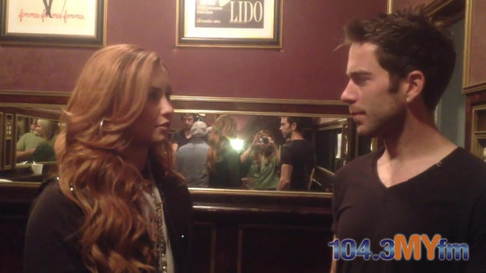 1043 MYfm\'s Ty Bentli with Demi Lovato in LA 1718