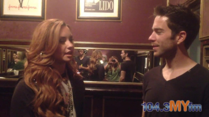 1043 MYfm\'s Ty Bentli with Demi Lovato in LA 1765