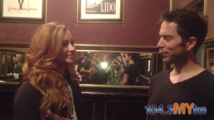 1043 MYfm\'s Ty Bentli with Demi Lovato in LA 1881