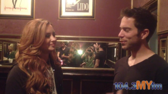 1043 MYfm\'s Ty Bentli with Demi Lovato in LA 1915 - Demi - 1043 MYfm Ty Bentli Part oo3
