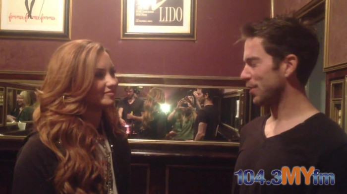 1043 MYfm\'s Ty Bentli with Demi Lovato in LA 1924 1043 MYfm\'s Ty Bentli with Demi Lovato in LA 1924