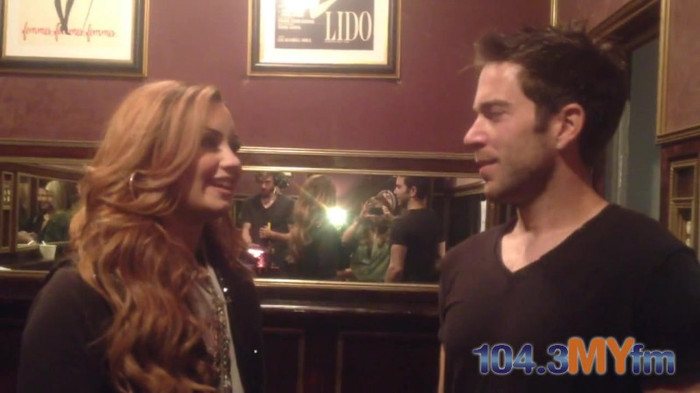 1043 MYfm\'s Ty Bentli with Demi Lovato in LA 2189 - Demi - 1043 MYfm Ty Bentli Part oo4