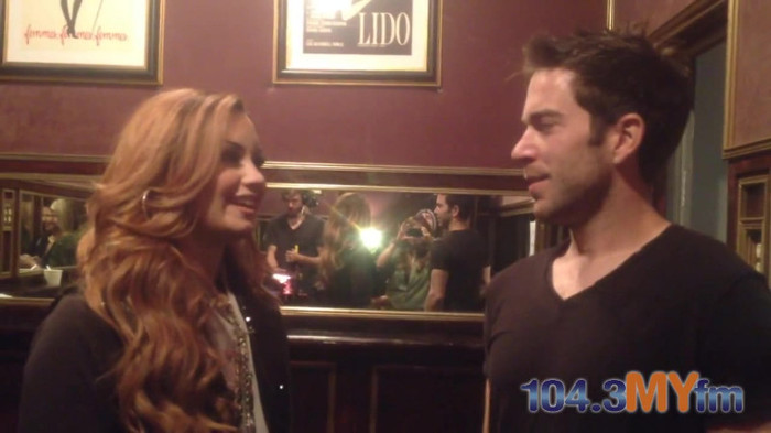 1043 MYfm\'s Ty Bentli with Demi Lovato in LA 2191 - Demi - 1043 MYfm Ty Bentli Part oo4
