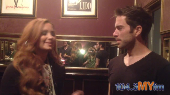 1043 MYfm\'s Ty Bentli with Demi Lovato in LA 2238 - Demi - 1043 MYfm Ty Bentli Part oo4