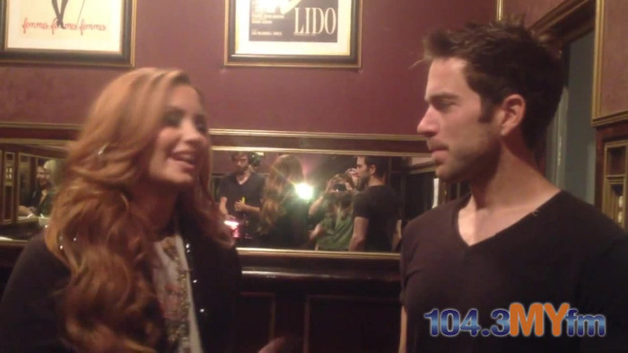 1043 MYfm\'s Ty Bentli with Demi Lovato in LA 2241 - Demi - 1043 MYfm Ty Bentli Part oo4