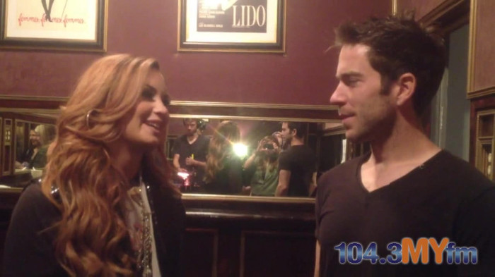 1043 MYfm\'s Ty Bentli with Demi Lovato in LA 2259 - Demi - 1043 MYfm Ty Bentli Part oo4