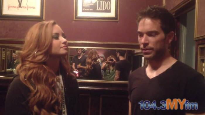 1043 MYfm\'s Ty Bentli with Demi Lovato in LA 2362