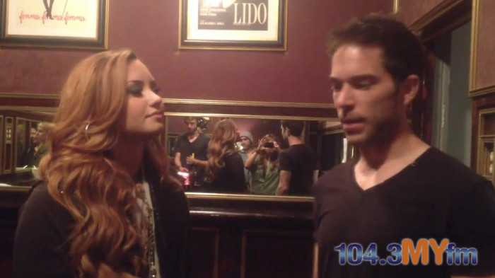 1043 MYfm\'s Ty Bentli with Demi Lovato in LA 2365