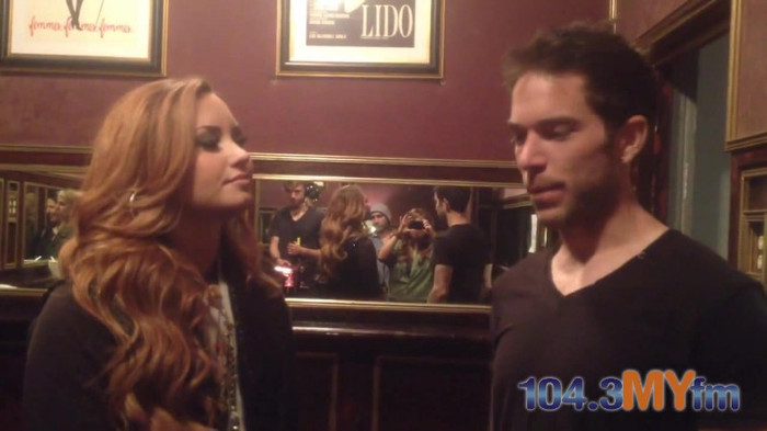 1043 MYfm\'s Ty Bentli with Demi Lovato in LA 2367