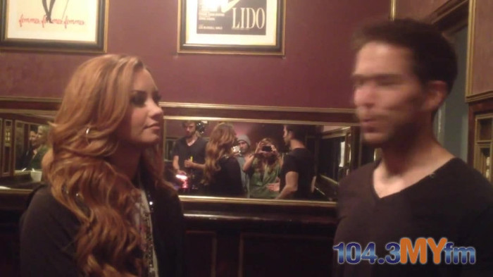1043 MYfm\'s Ty Bentli with Demi Lovato in LA 2419 - Demi - 1043 MYfm Ty Bentli Part oo4