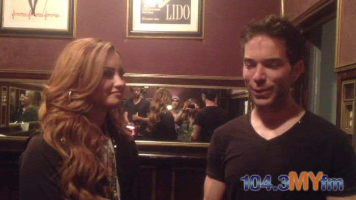 1043 MYfm\'s Ty Bentli with Demi Lovato in LA 2539