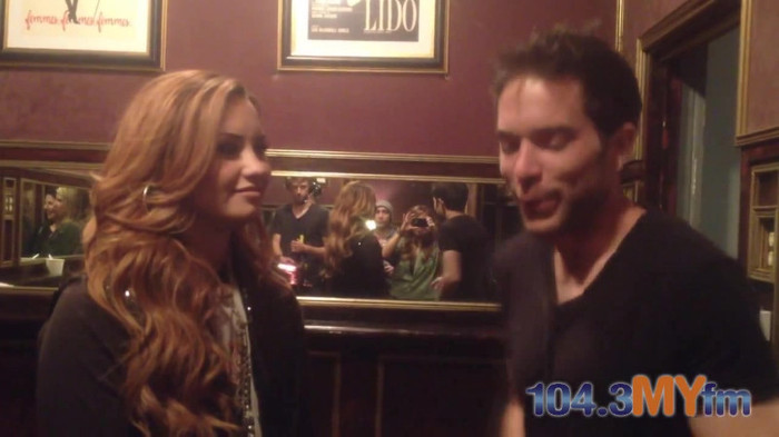 1043 MYfm\'s Ty Bentli with Demi Lovato in LA 2587